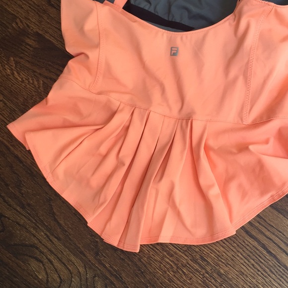 FILA Tennis 🎾 Athletic Sports Blouse Tank Top M - Picture 5 of 9